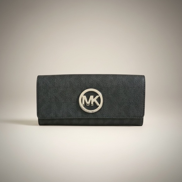Michael Kors Handbags - Michael Kors Black Continental Wallet